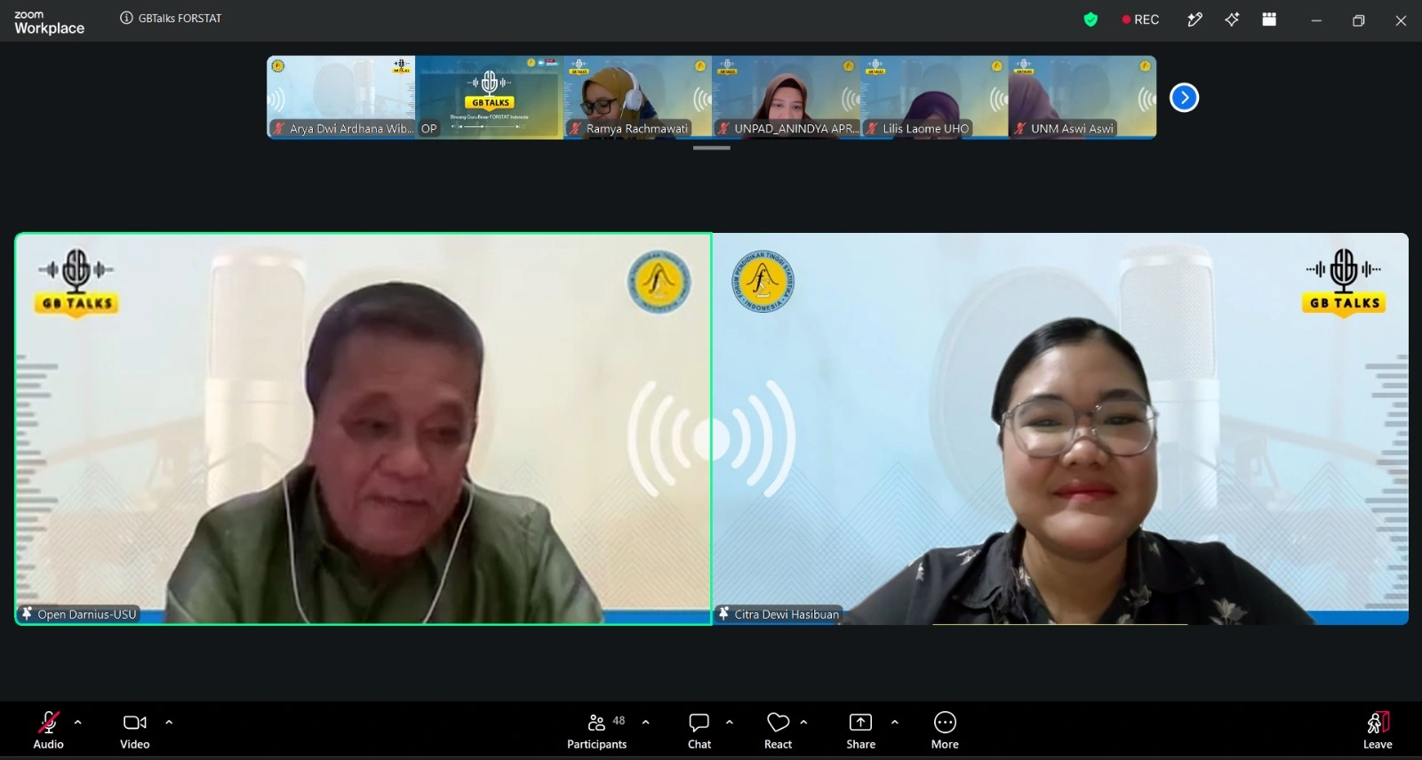 Podcast Guru Besar Statistika FORSTAT Hadirkan Prof. Dr. Open Darnius Bahas Extreme Value Theory dan Analisis Risiko