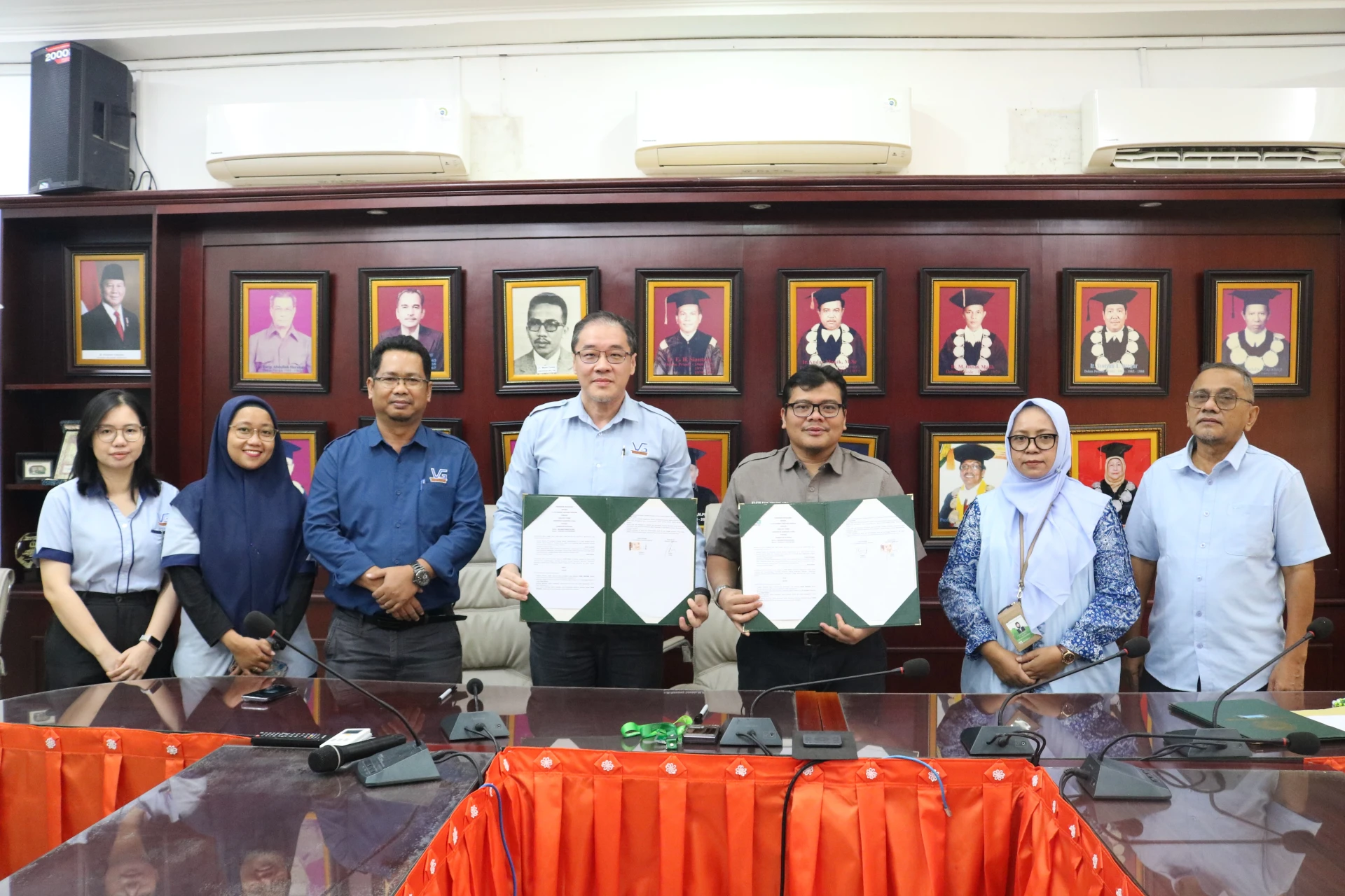 Penandatanganan MoA dan IA antara PT. Victorindo Pratama Mandiri dengan Fakultas Teknik USU
