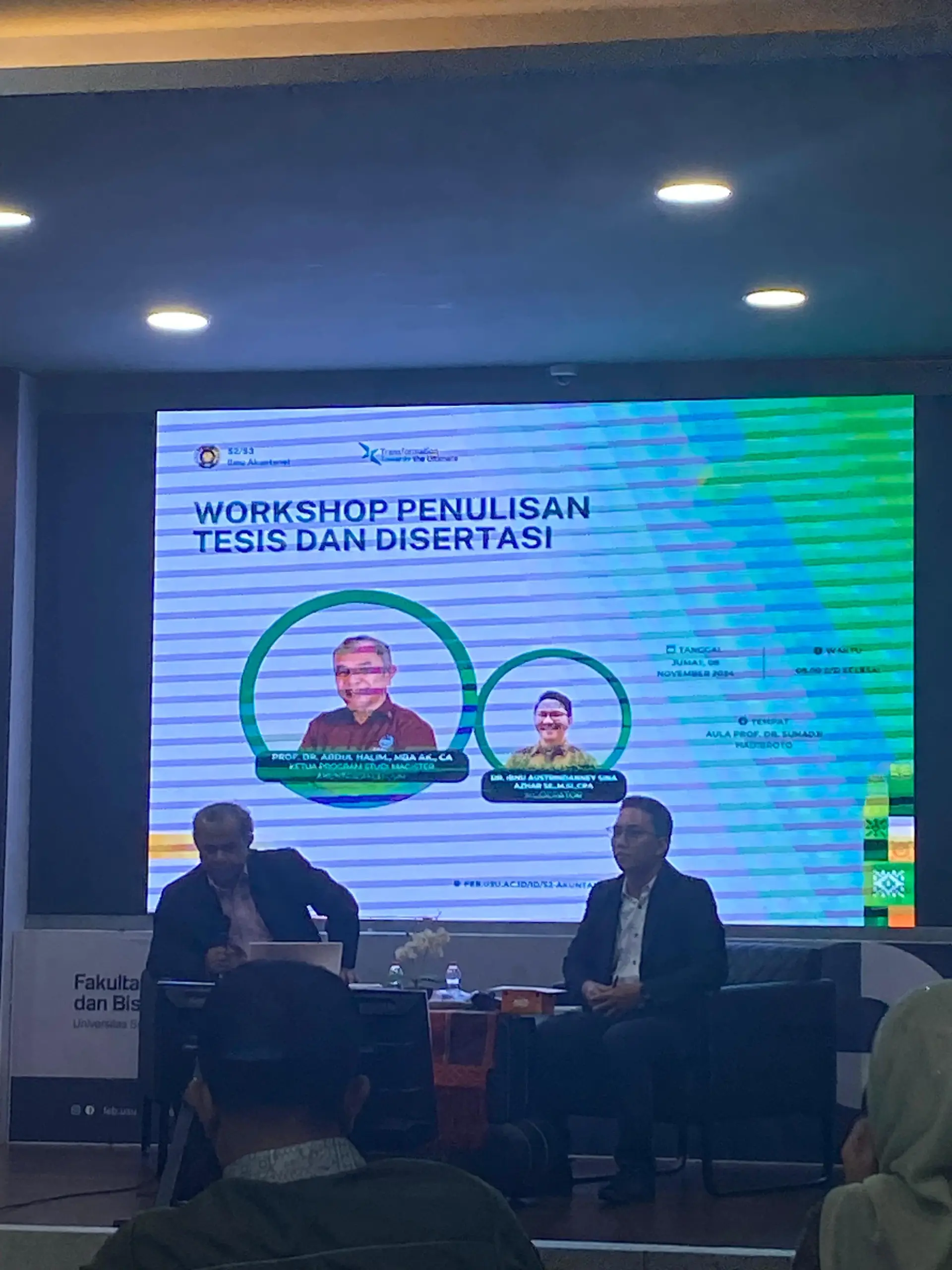 Prodi S2/s3 Ilmu Akuntansi Feb Usu Selenggarakan Workshop Penulisan ...
