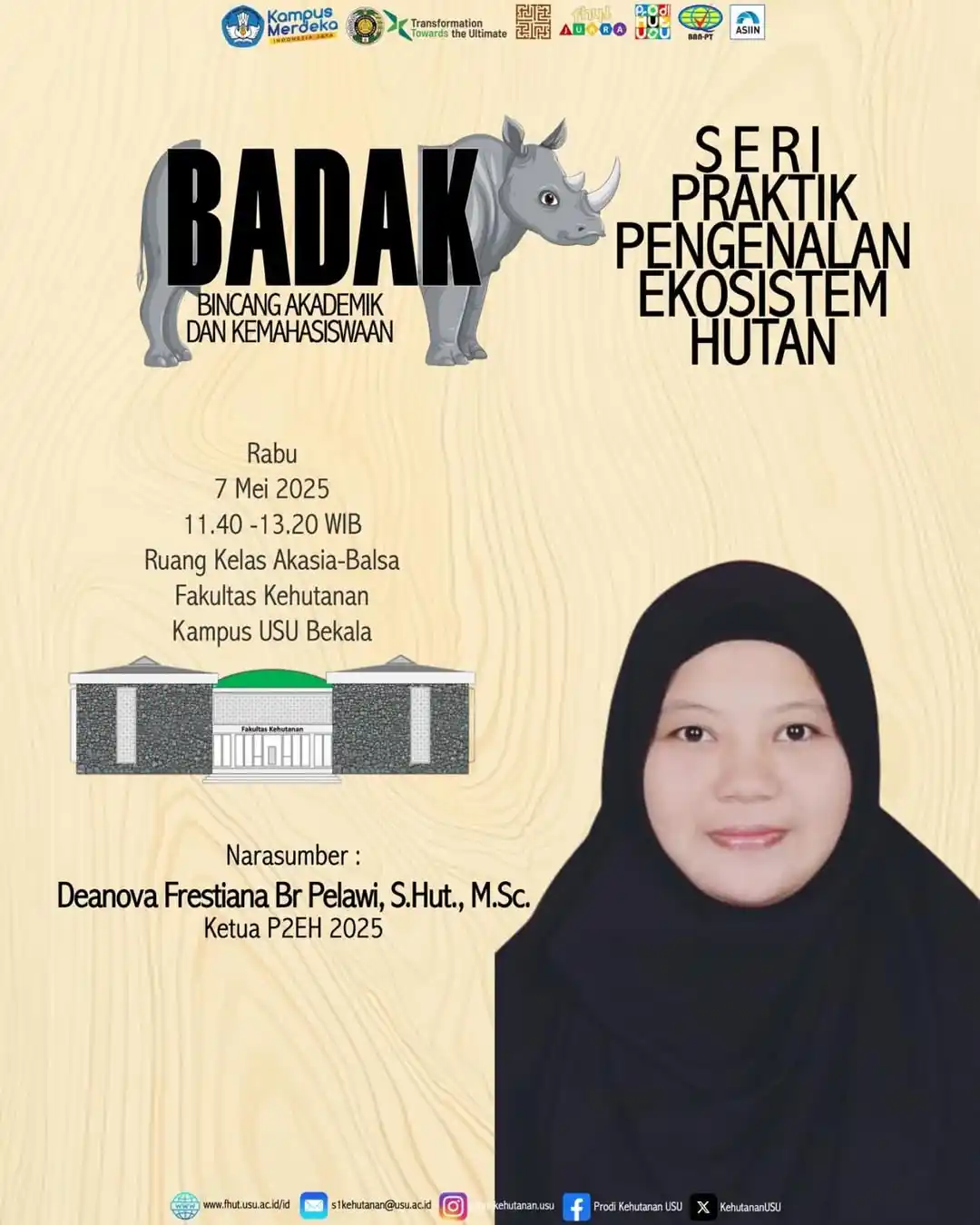 Badak P2eh Series: Explore Introduction To Forest Ecosystem Practices ...