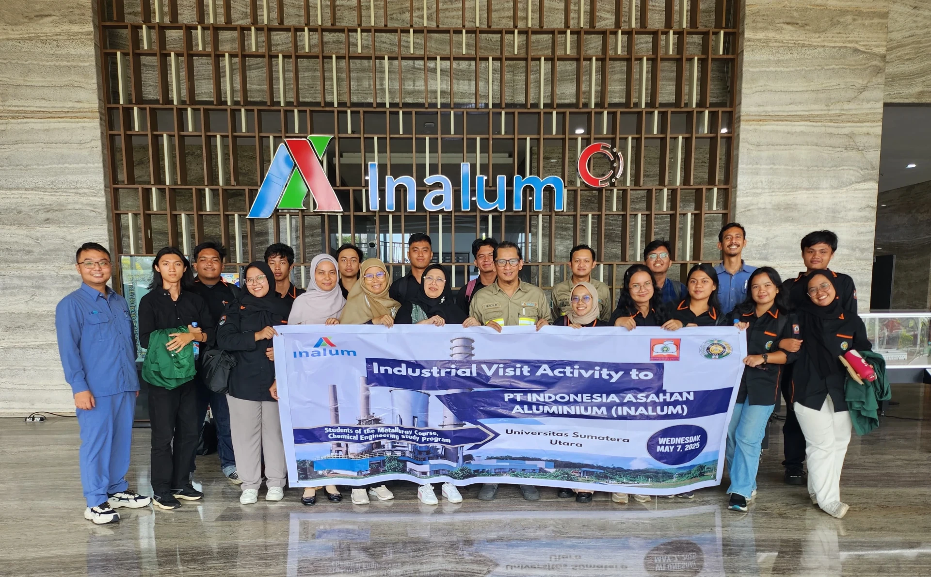 Usu Chemical Engineering Students Conduct Industrial Visit To Pt Inalum ...