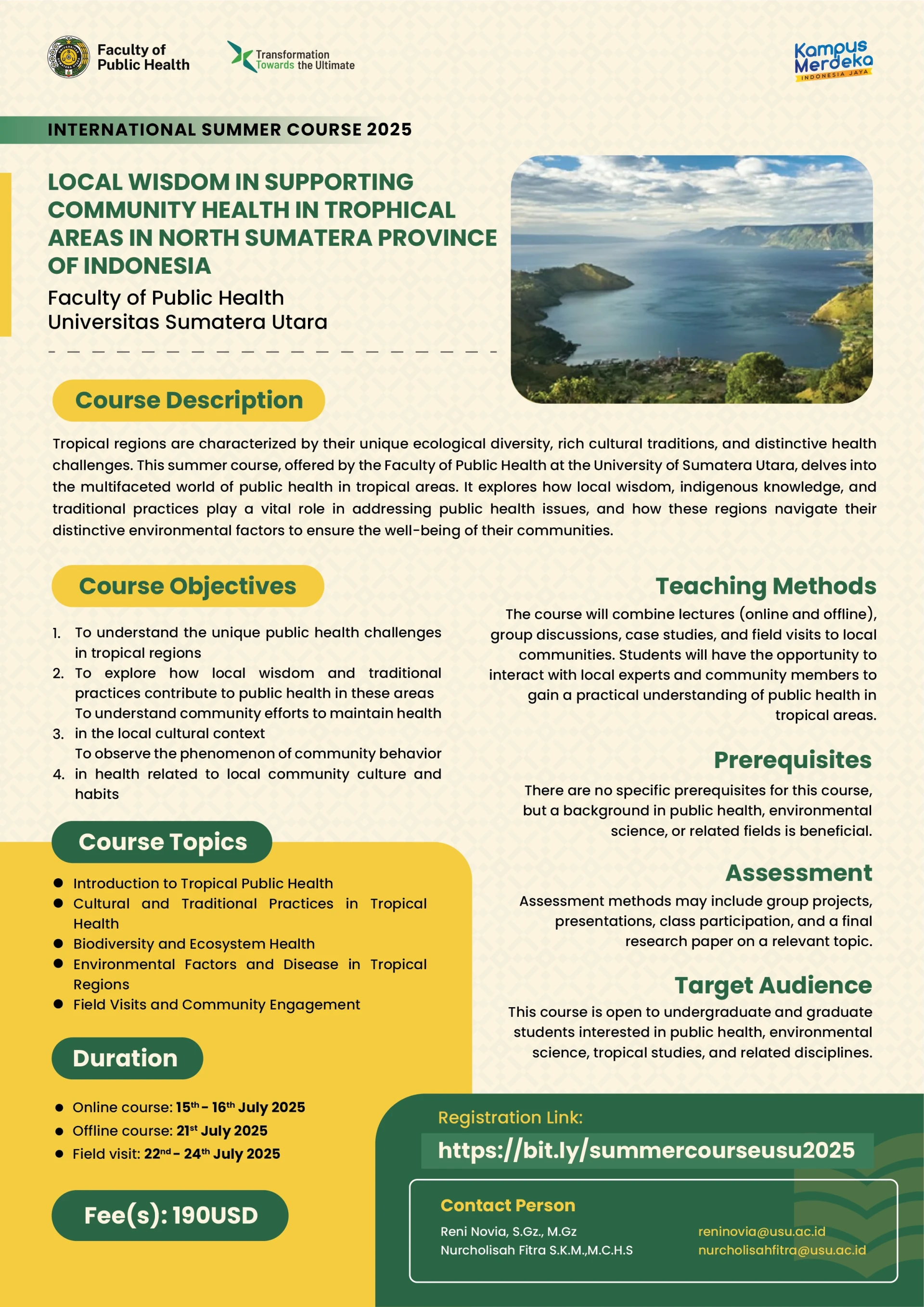 International Summer Course 2025