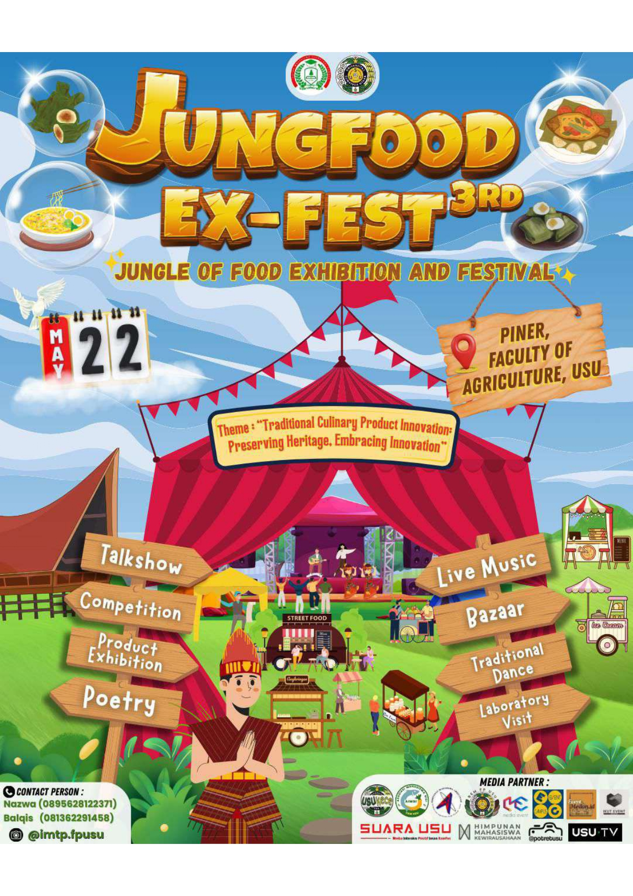 Pameran Jungfood Ex-Fest3RD
