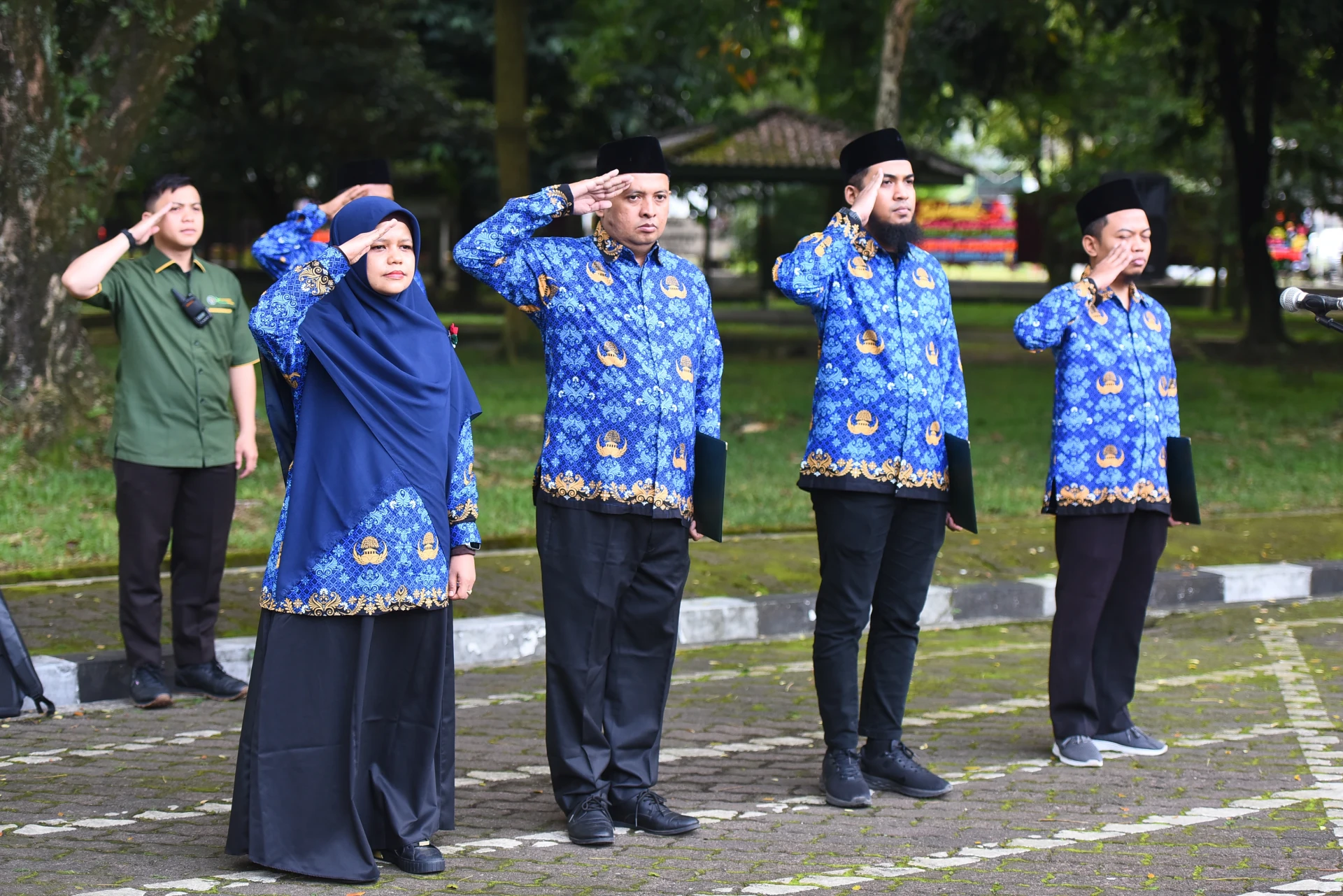 USU Faculty of Vocational Education Serves as Ceremony Officials for the 117th National Awakening Day at the USU Rectorate