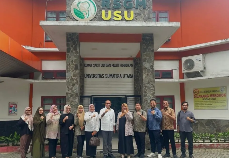 RSGM USU dan Dinas Kesehatan Sumut Bahas Kerja Sama BPJS Kesehatan
