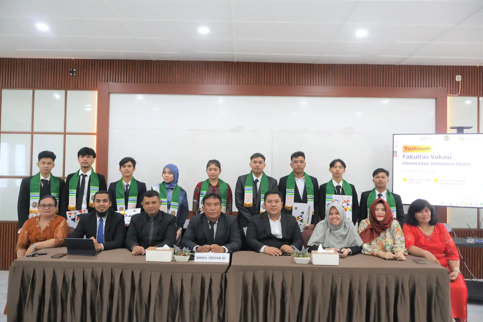 Fakultas Vokasi USU Gelar Yudisium Lulusan Program Pendidikan Diploma Periode III T.A 2025/2026