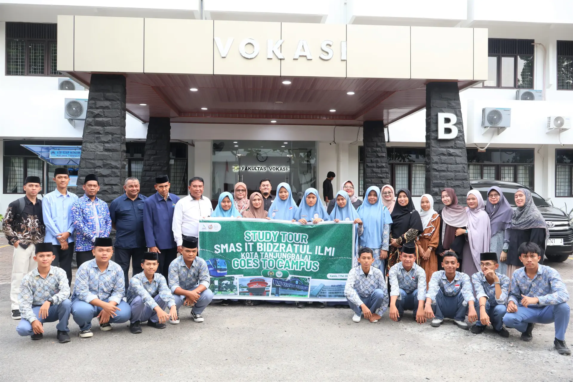 Fakultas Vokasi USU Sambut Kunjungan Edukatif SMA Swasta Islam Terpadu Kota Tanjungbalai
