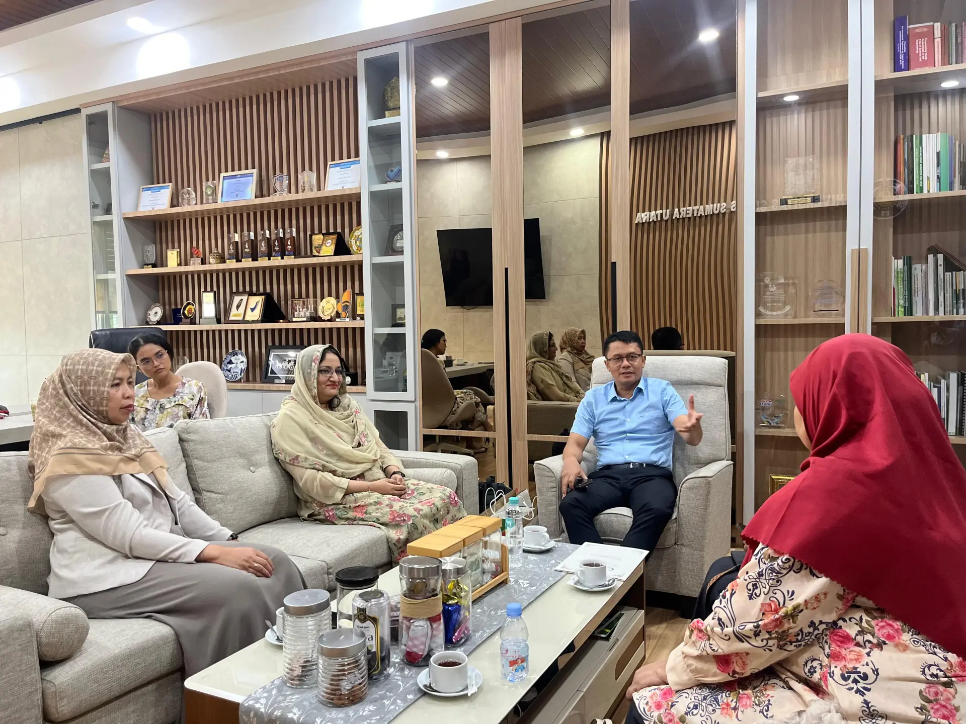 USU Terima Kunjungan ICCBS dan COMSTECH Bahas Penguatan Kerja Sama Internasional