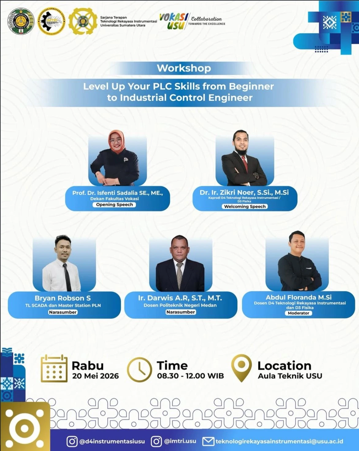 Workshop “Level Up Your PLC Skills from Beginner to Industrial Control Engineer”