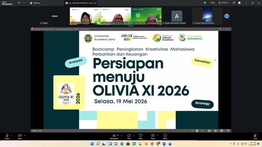 Program Studi D4 Perbankan dan Keuangan Fakultas Vokasi Universitas Sumatera Utara Gelar Bootcamp Peningkatan Kreativitas Mahasiswa dalam Persiapan Mengikuti Kegiatan Olimpiade baik bersifat Nasional maupun Internasinal