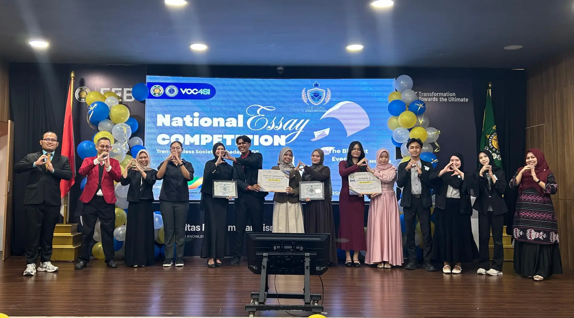 PUBLISIA 2026 oleh Himpunan Mahasiswa Akuntansi Sektor Publik Jadi Panggung Gagasan Masa Depan Cashless Society