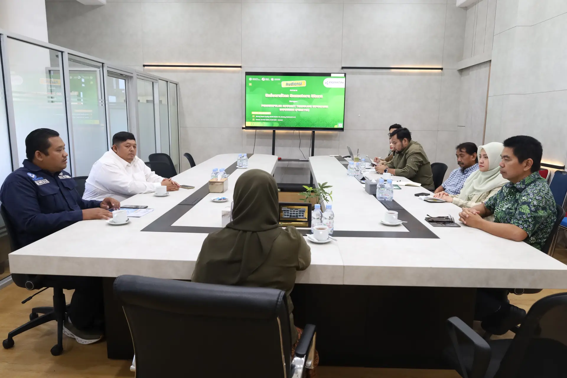 USU dan PERATIN Sumut Bahas Program Beasiswa Advokat bagi Mahasiswa dan Alumni Kurang Mampu