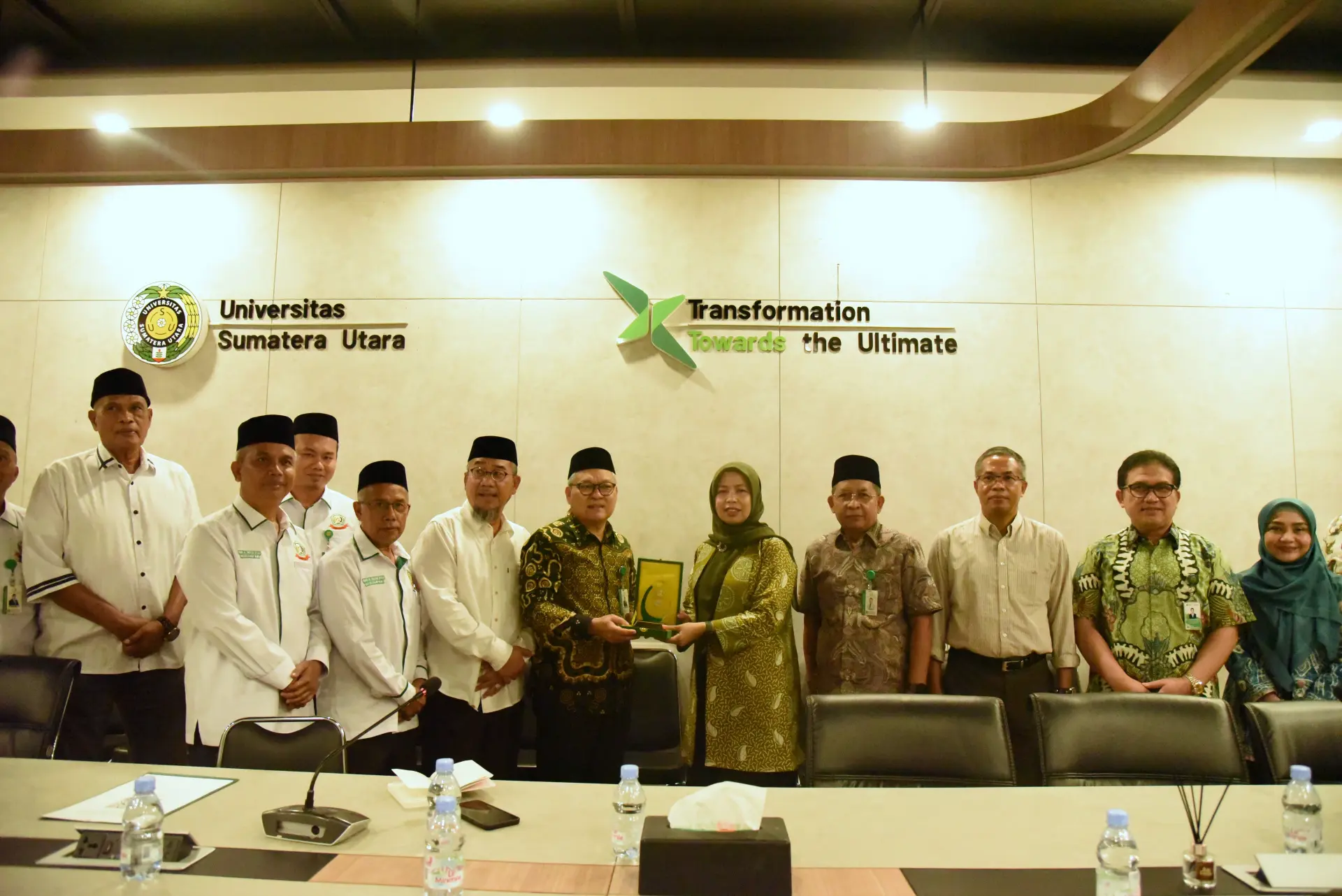 Audiensi Pembukaan Program Studi Pendidikan Dokter Dorong Penguatan Kolaborasi USU dan UMN Al-Washliyah