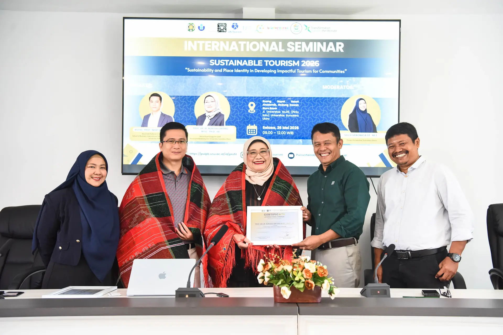 PUI USU Gelar International Seminar Sustainable Tourism 2026