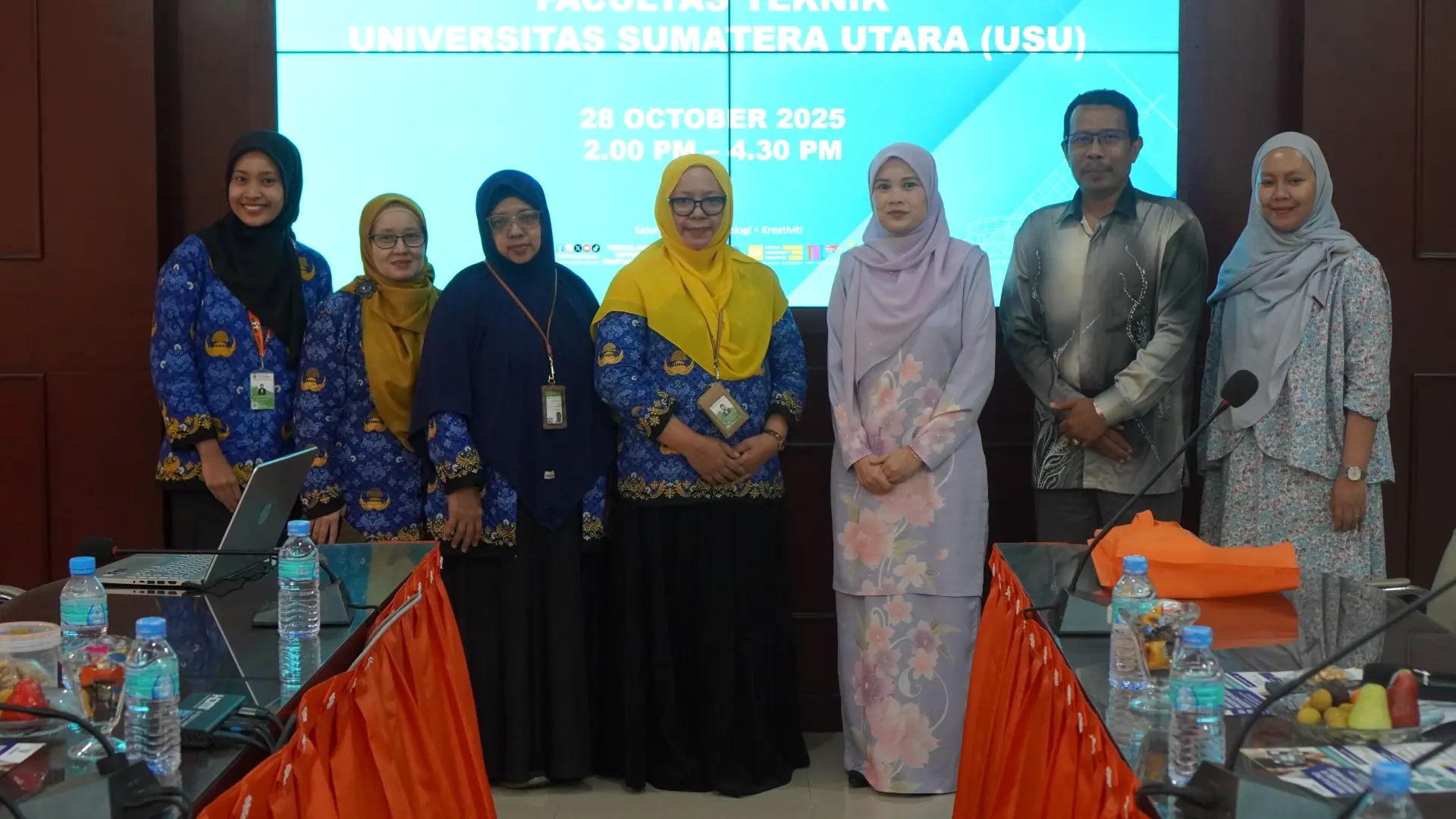 Kunjungan Akademik Universiti Malaysia Pahang Al-Sultan ke Fakultas Teknik USU