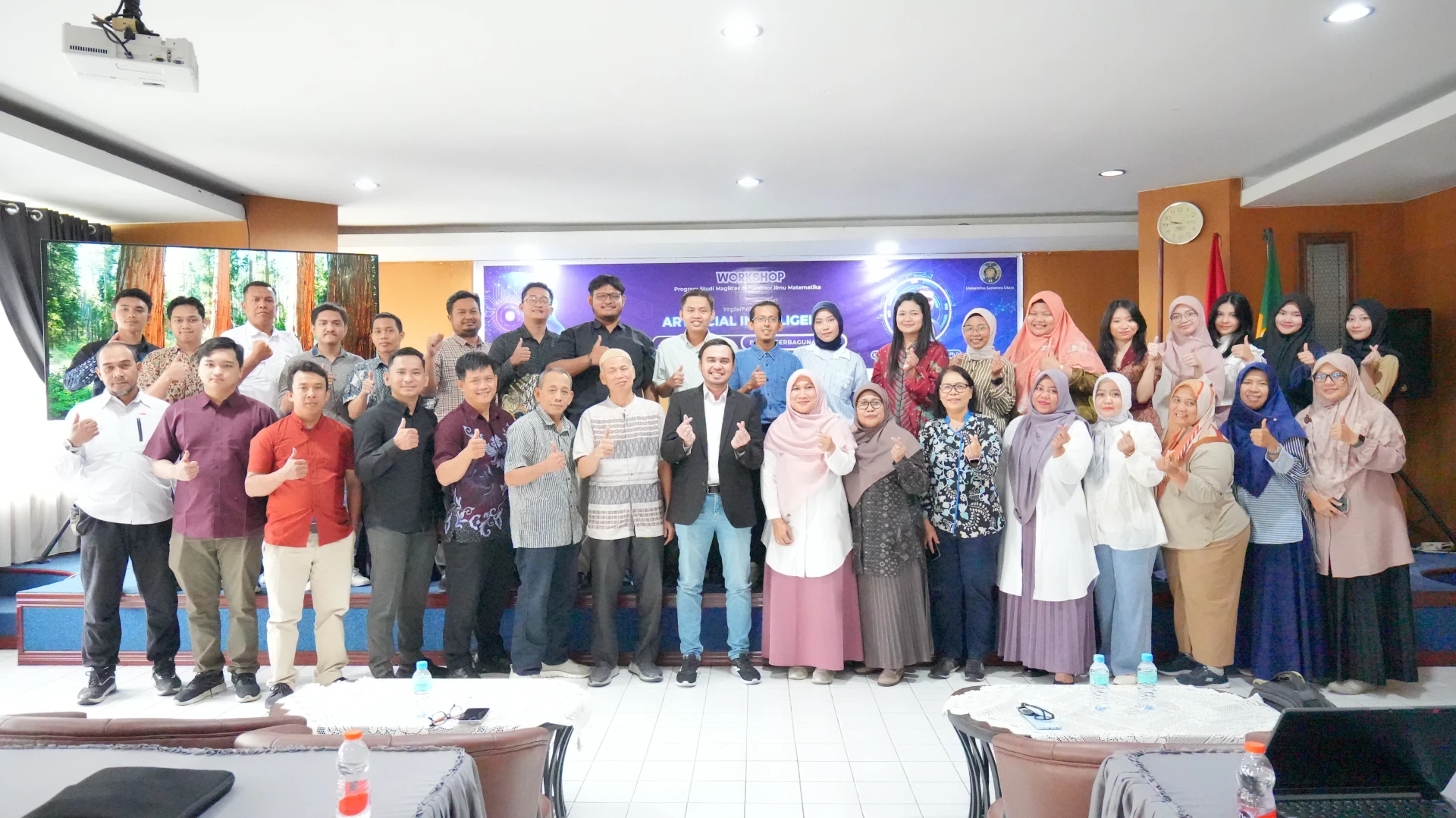 Workshop Program Studi Magister Matematika FMIPA USU “Implementation of Artificial Intelligence”