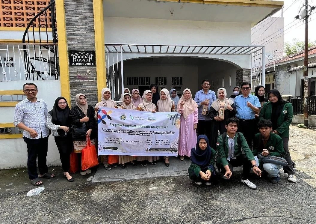 Implementation of Appropriate Technology for Ginger Crystallization Machine and Business Management Development to Improve Product Quantity and Quality and Business Management of UD Makame Berkah Indonesia