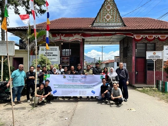 Pemanfaatan Energi Matahari dengan Mengunakan Solar Cell untuk Penerangan Lampu Jalan di Desa Lingga, Kecamatan Simpang Empat, Kabupaten Karo