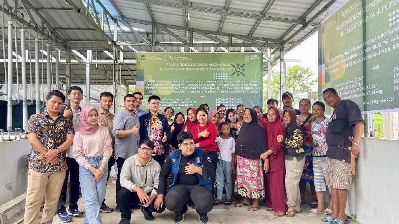 Pemanfaatan Limbah Kayu sebagai Bahan Bakar Wood Pellet untuk Energi Produktif di Desa Tadukan Raga