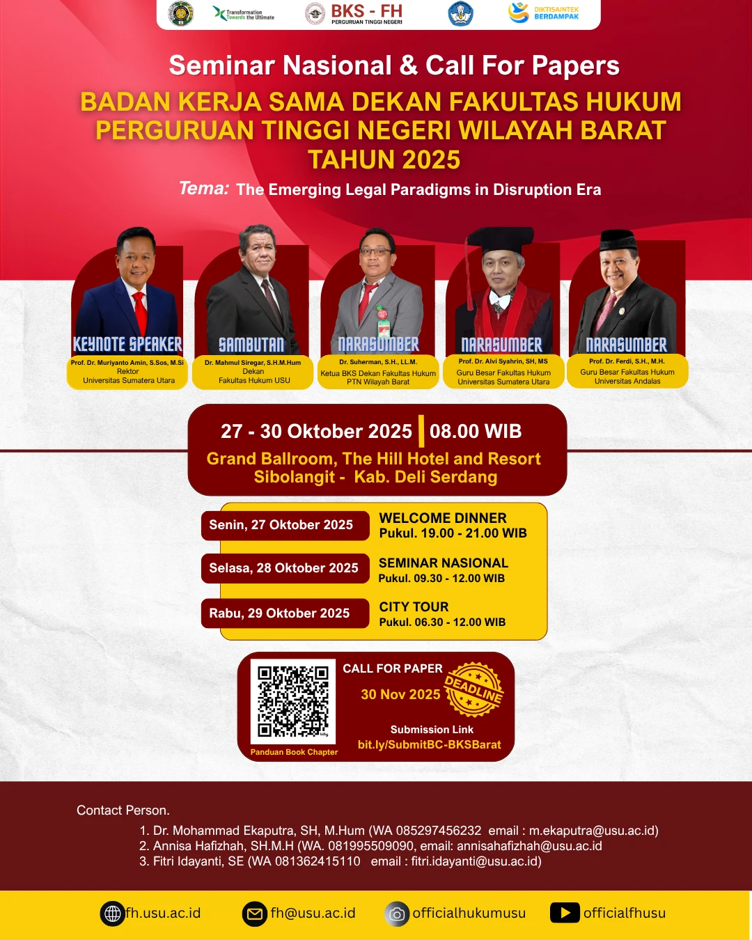Seminar Nasional & Call For Papers, Badan Kerja Sama Dekan Fakultas ...