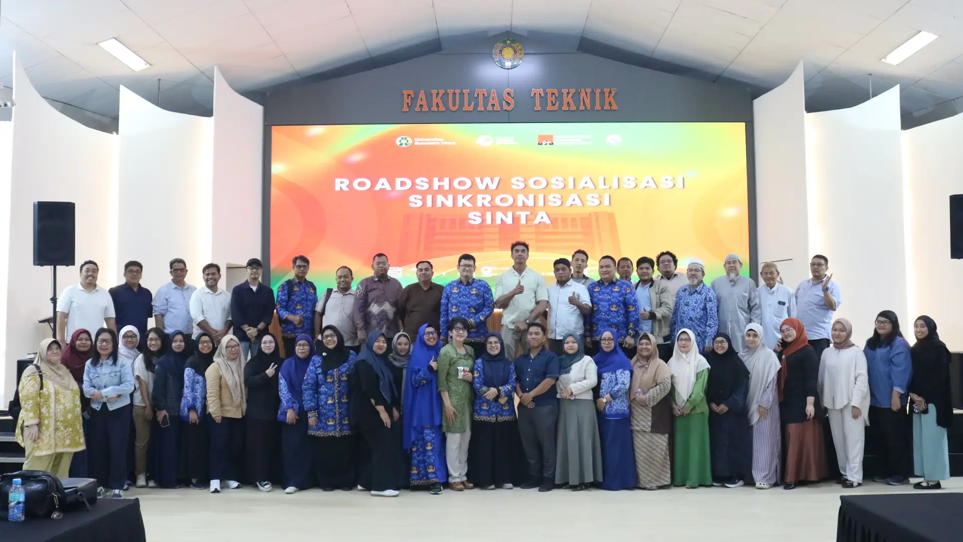 Roadshow Sinkronisasi SINTA di FT USU Perkuat Pemutakhiran Data Riset dan Publikasi