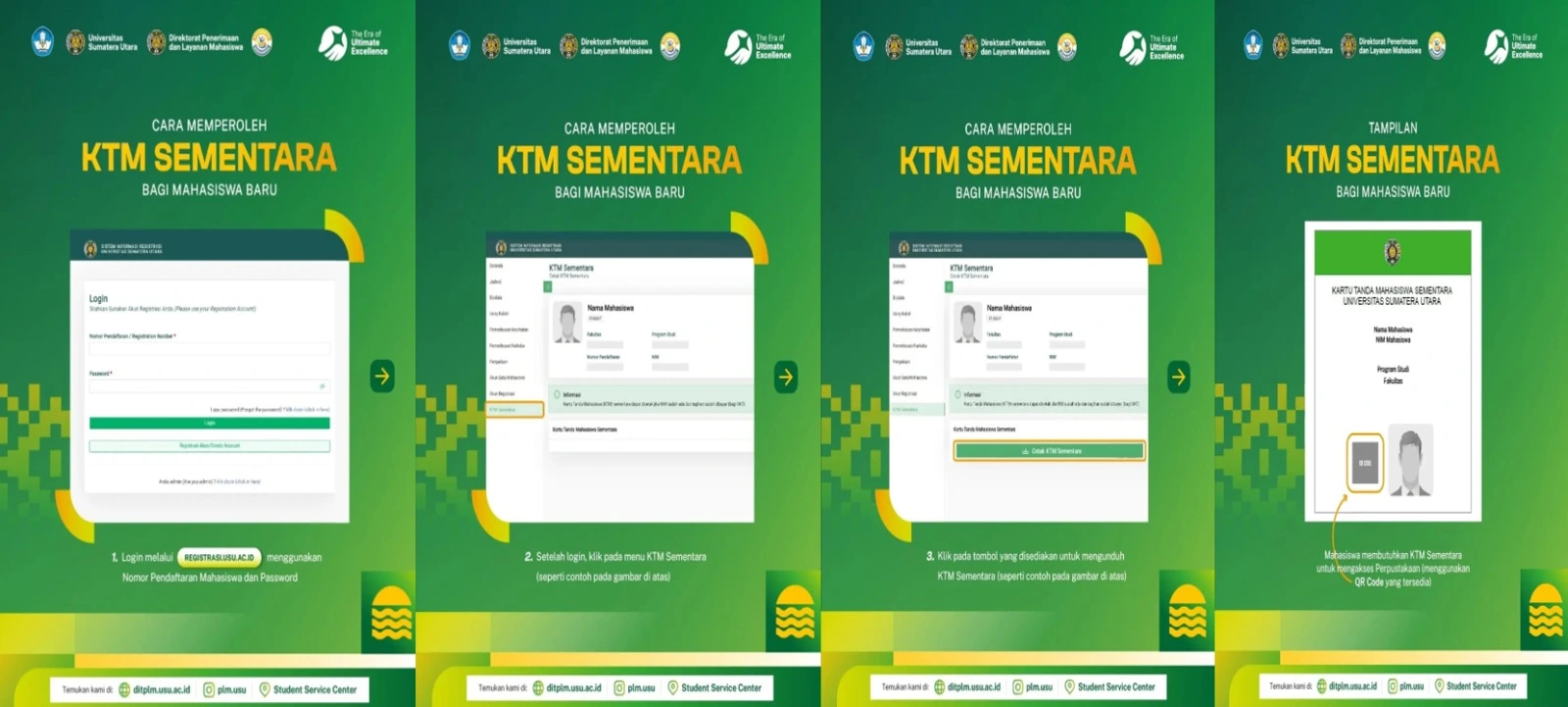 Cara Memperoleh KTM Sementara Bagi Mahasiswa Baru