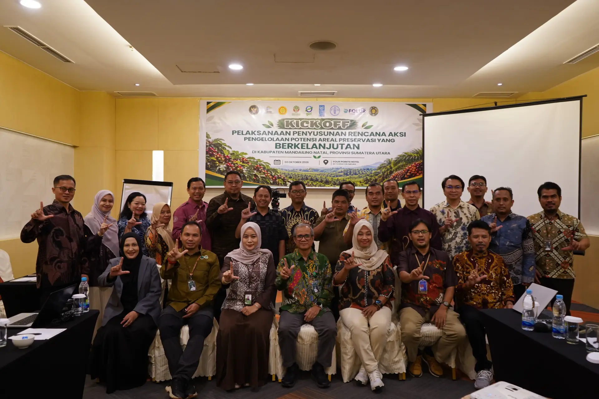 FOLUR Project Kick-Off Strengthens the Management Plan for Preservation Areas in Mandailing Natal