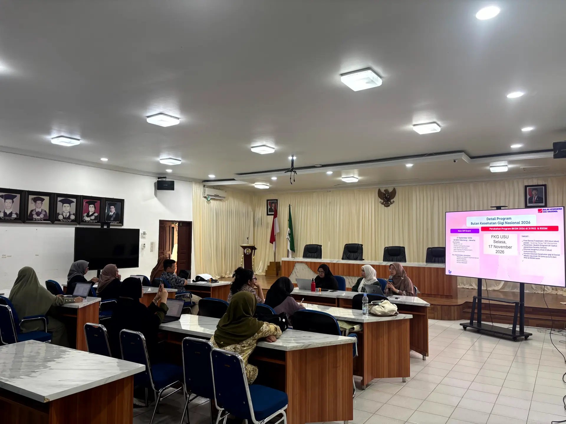 FKG USU Matangkan Persiapan Pelaksanaan BKGN 2026