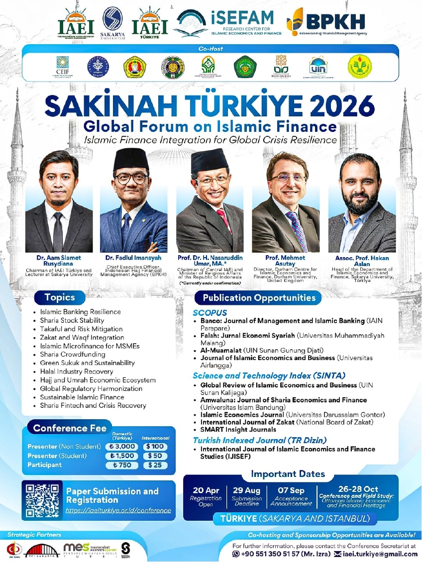 Prodi Ekonomi Islam FEB USU Perkuat Internasionalisasi melalui SAKİNAH TÜRKİYE 2026