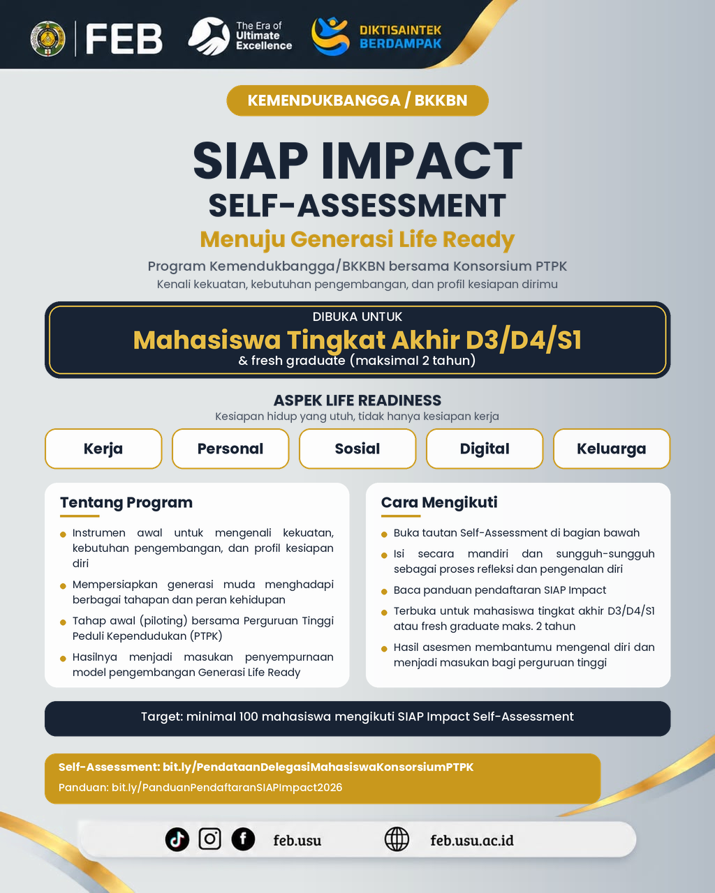 SIAP Impact Self-Assessment: Kenali Dirimu, Siapkan Masa Depanmu!