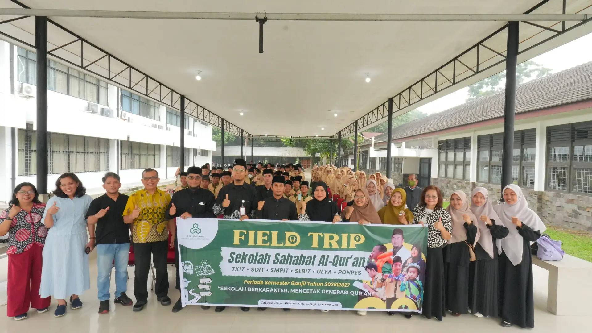 FMIPA USU Sambut Kunjungan Edukatif SMPIT Sahabat Al-Qur’an untuk Mengenal Fasilitas Laboratorium dan Sains