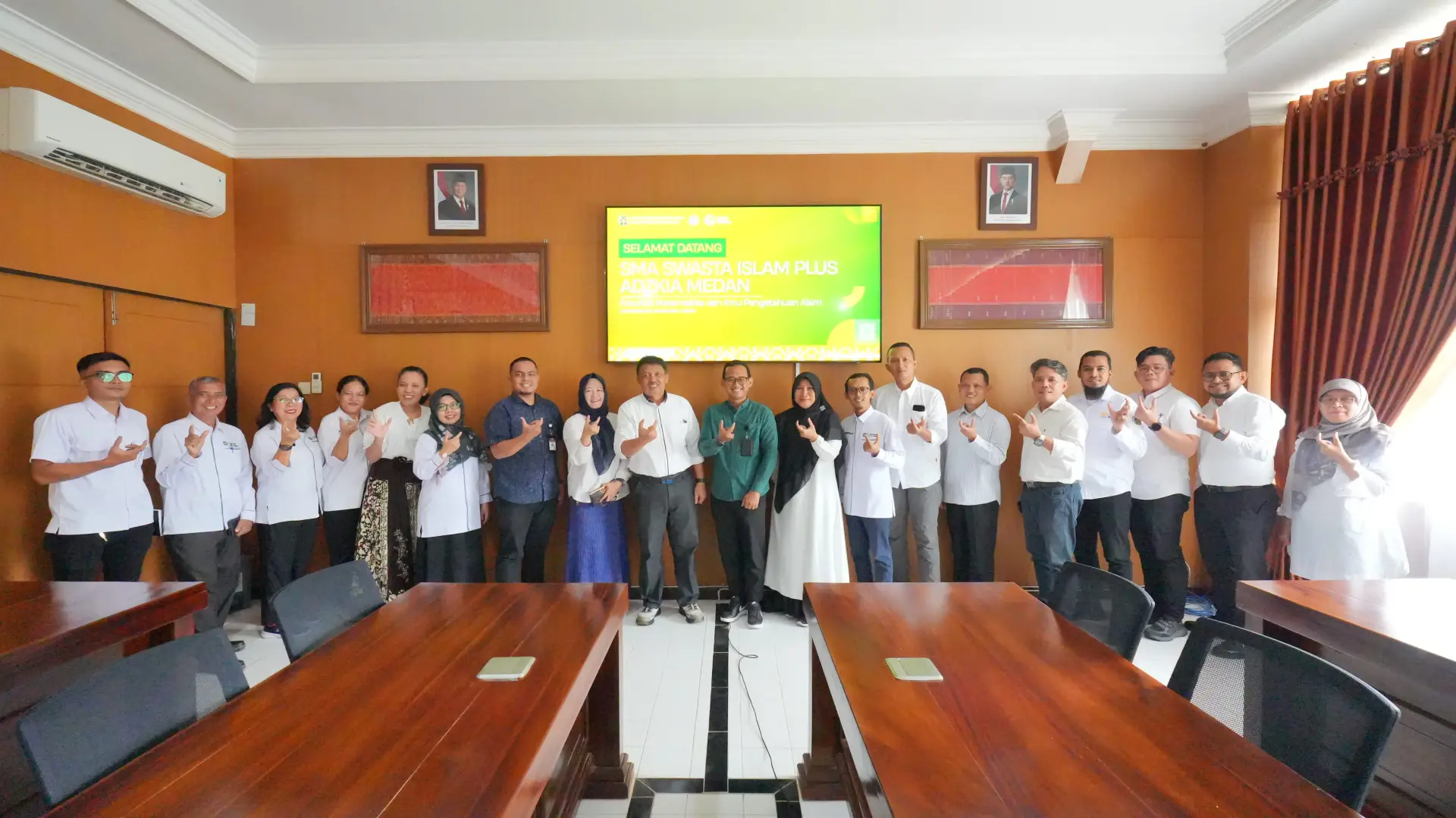 FMIPA USU Terima Audiensi SMA Swasta Islam Plus ADZKIA Medan