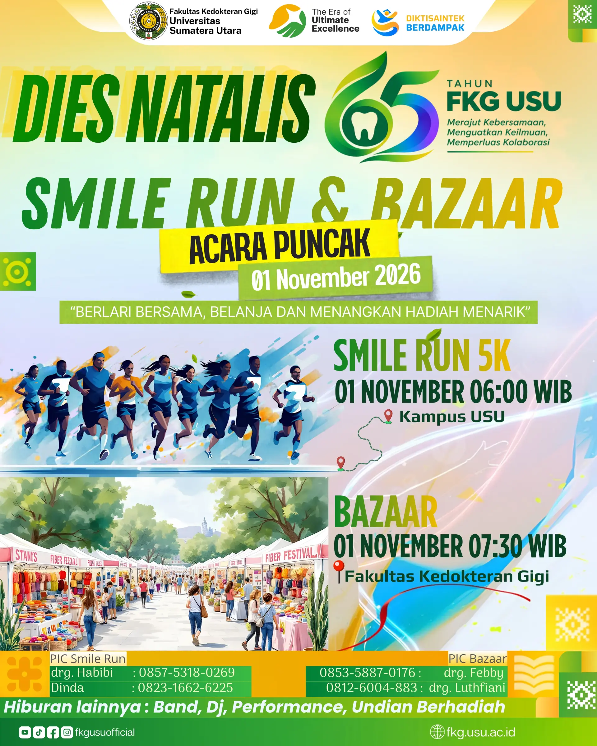 Grand Celebration of the 65th Anniversary of the Faculty of Dentistry USU