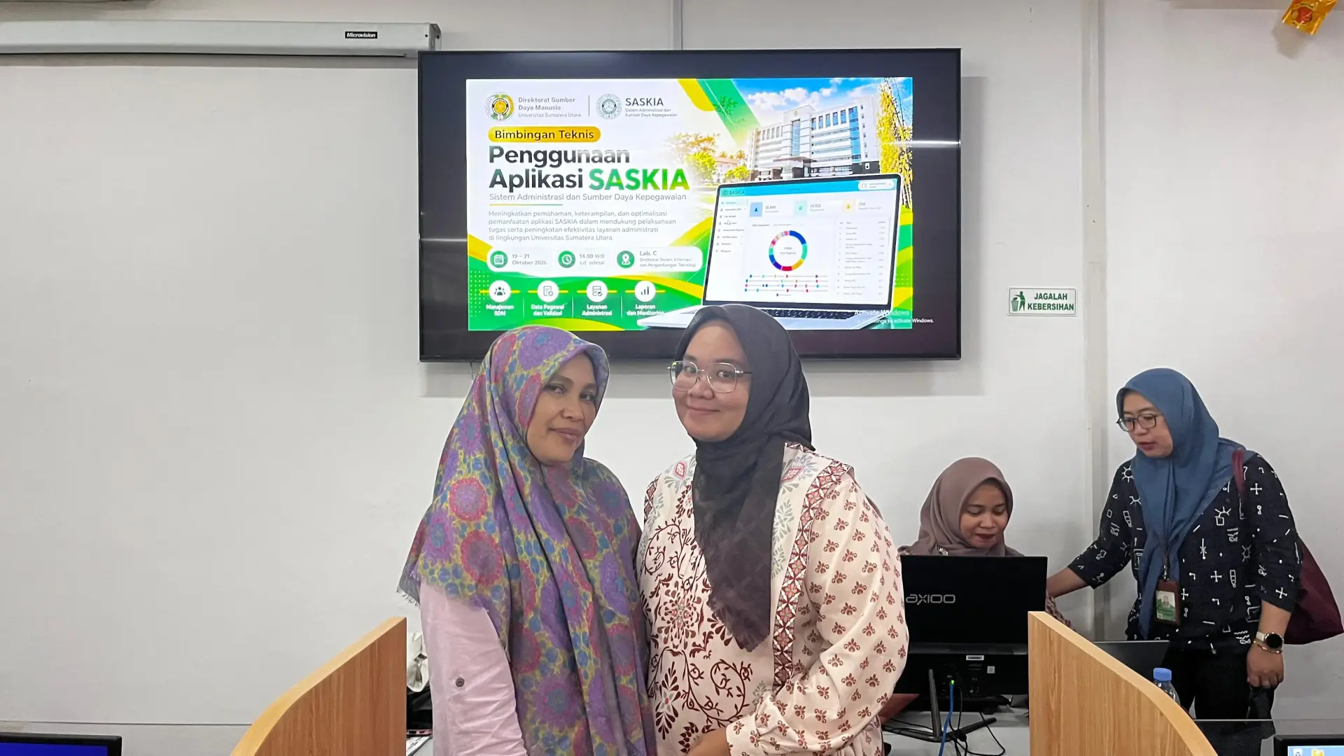 FEB USU Participates in SASKIA Application Technical Guidance to Optimize Personnel Data Management