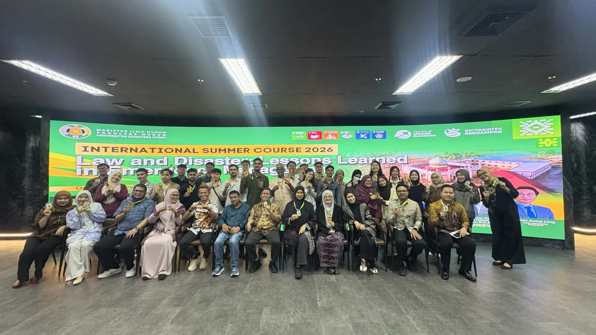 Opening Ceremony Summer Course Fakultas Hukum USU 2026: Mengkaji Hukum dan Bencana untuk Memperkuat Perlindungan Hak Asasi Manusia dan Ketangguhan Masyarakat