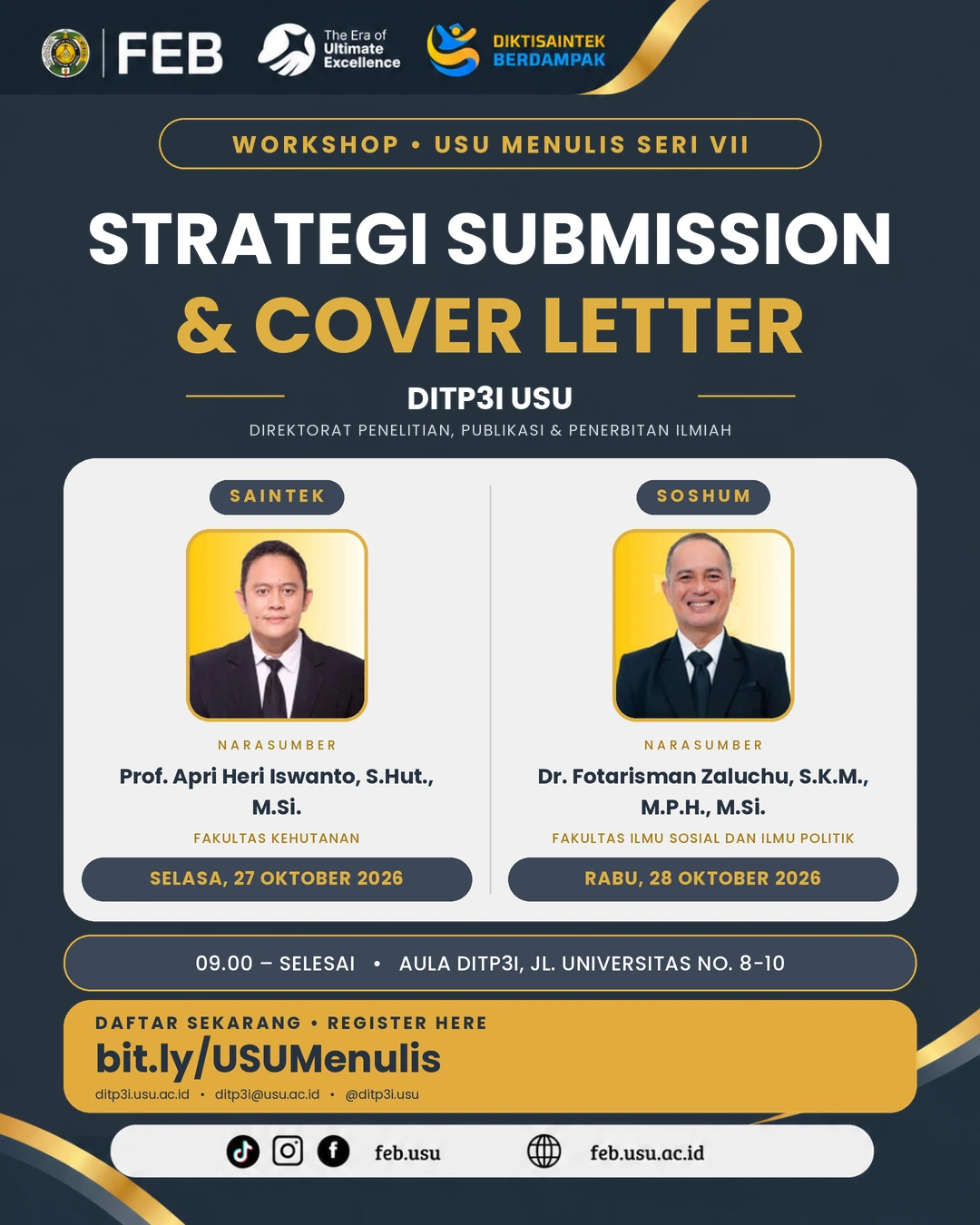 WORKSHOP USU MENULIS SERI VII