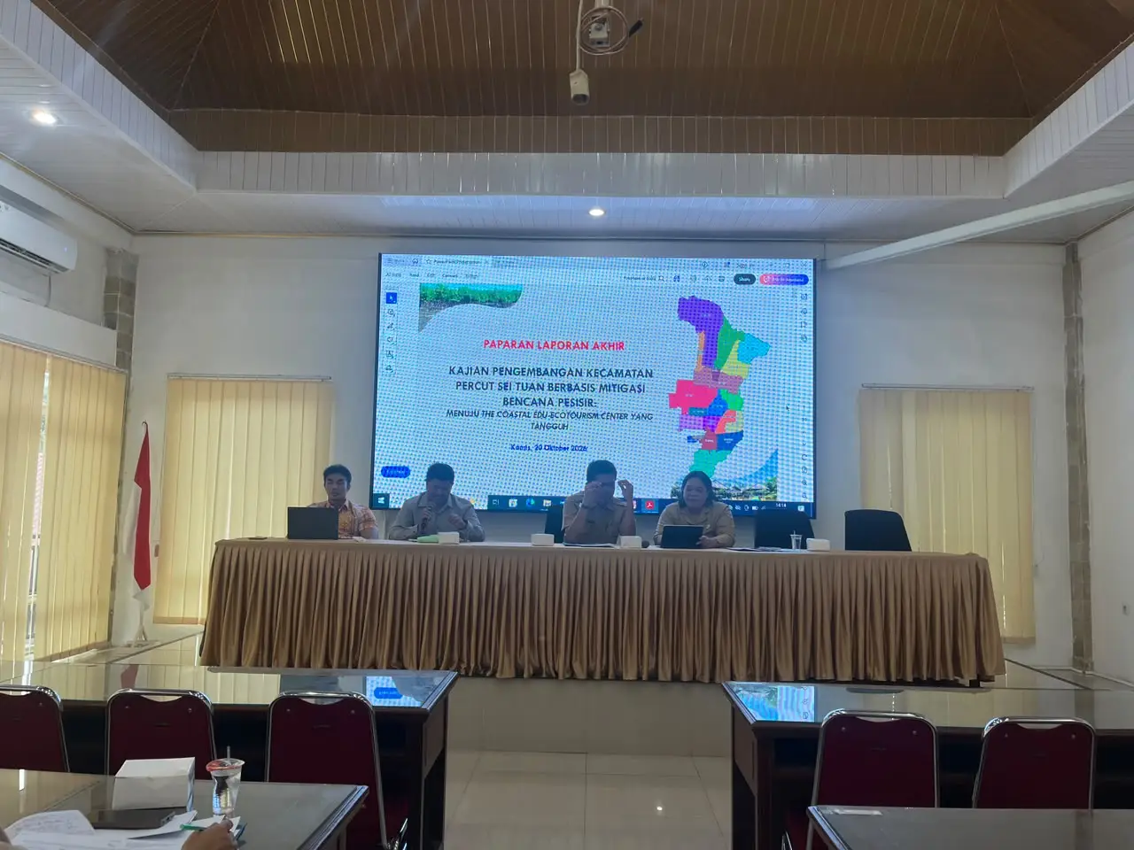 Dampingi Pemda Kabupaten Deli Serdang, Akademisi FT USU Kawal Arah Penataan Ruang dan Ekowisata Tangguh di Pesisir Percut Sei Tuan