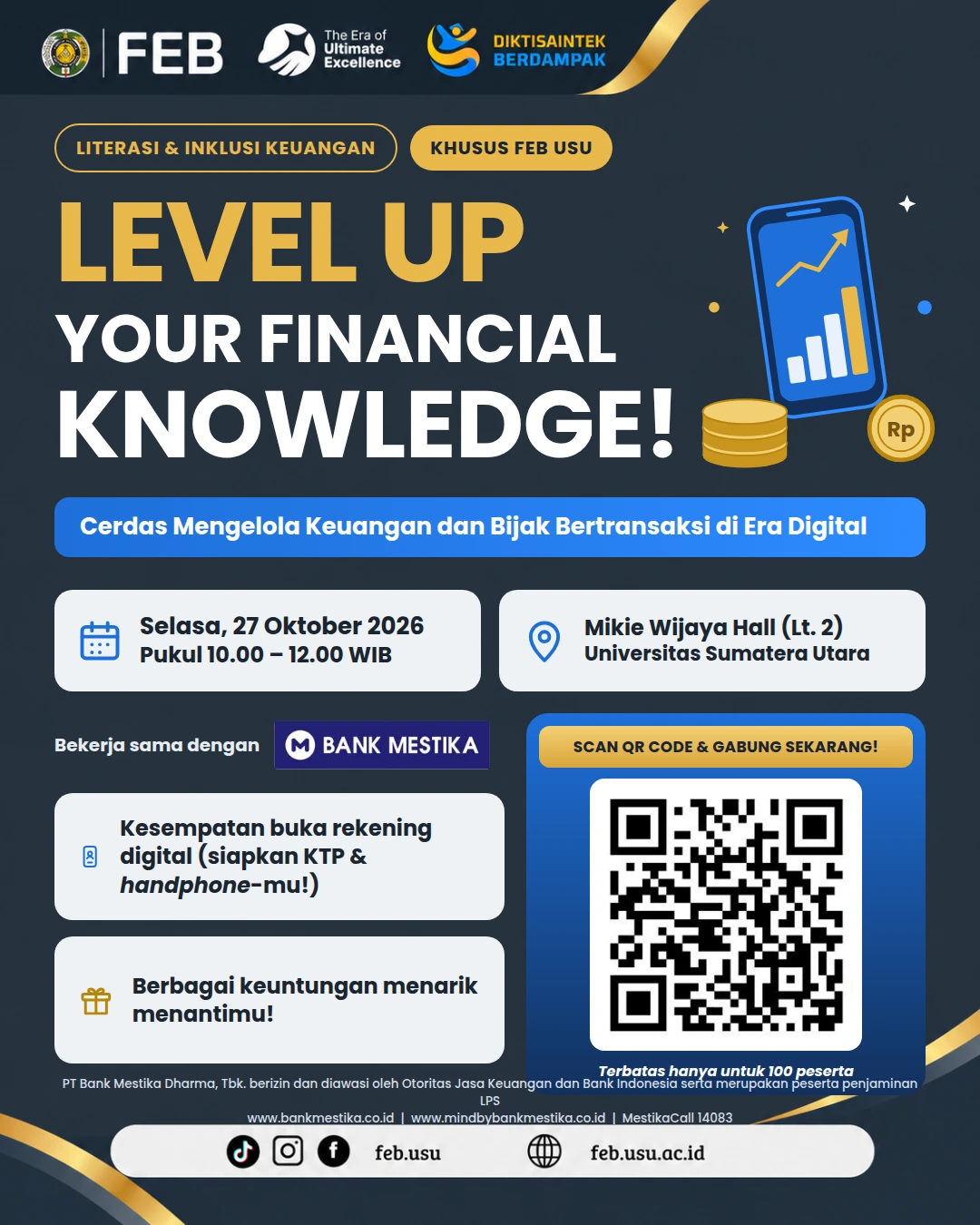 Literasi & Inklusi Keuangan: "Level Up Your Financial Knowledge!"