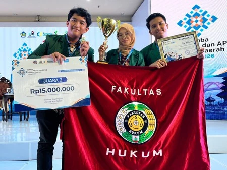 Mengharumkan Sumatera Utara di Panggung Nasional! Tim SDErrr Mahasiswa FH USU Raih Juara 2 dan Most Outstanding Lomba Peran APBN dan APBD Bangun Daerah 2026 Kategori Mahasiswa