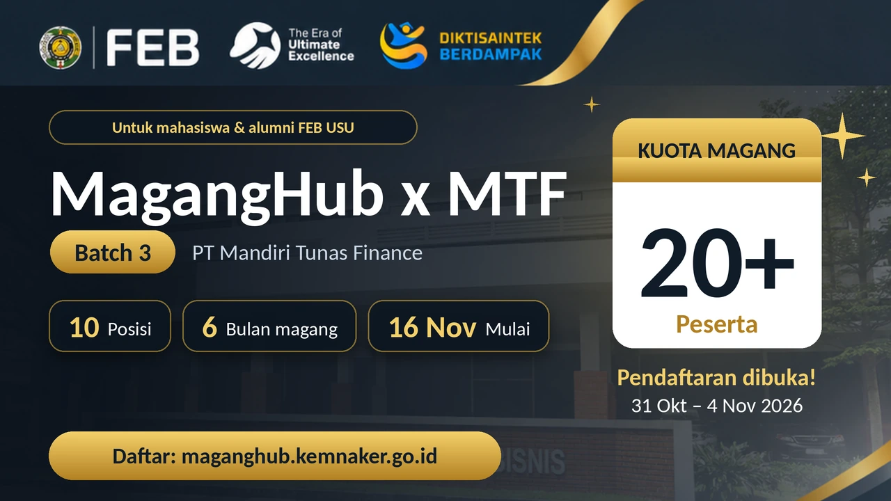 📢 MAGANGHUB x MTF BATCH 3 SEGERA DIBUKA!