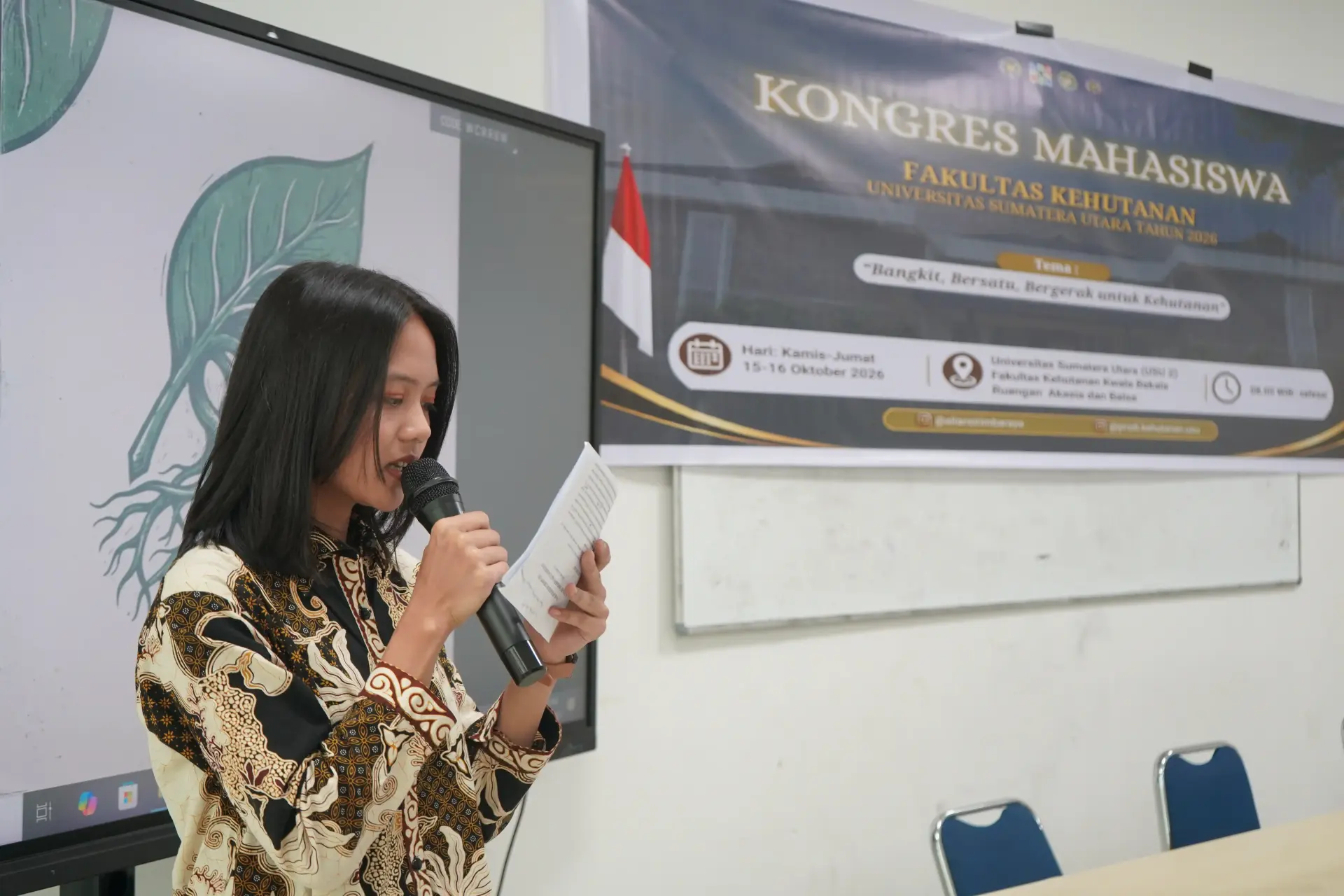 Kongres MASMA Fahutan Sylva Indonesia PC USU Dorong Pembentukan BEM Fakultas Kehutanan