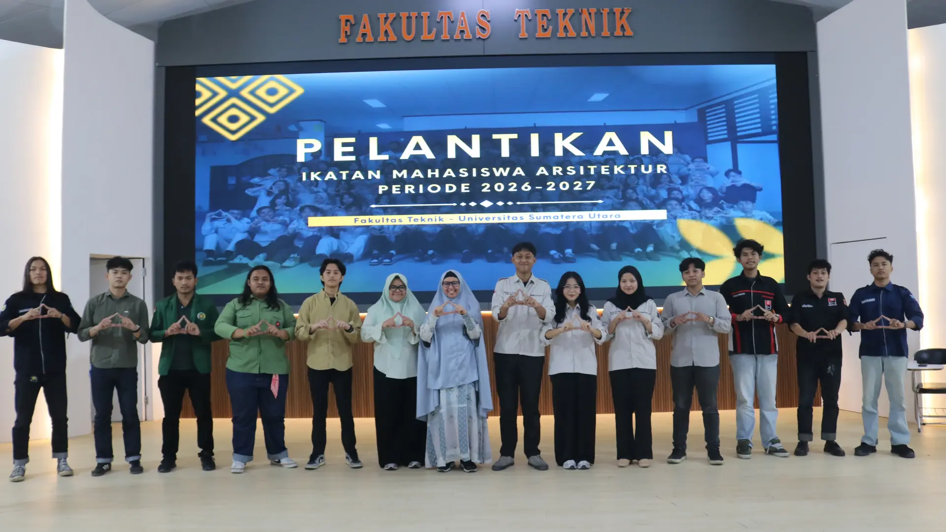 IMA FT USU Lantik Pengurus Periode 2026–2027
