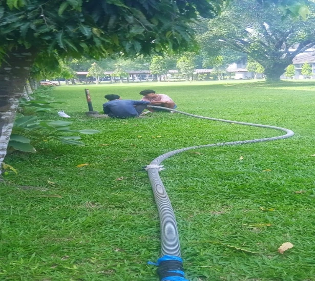 FEB USU Laksanakan Pemeliharaan Closet dan Septictank untuk Meningkatkan Kualitas Sanitasi Lingkungan Kerja