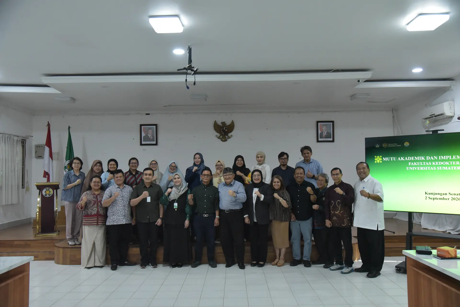 Senat Akademik USU Kunjungi FKG, Bahas Pengembangan Akademik