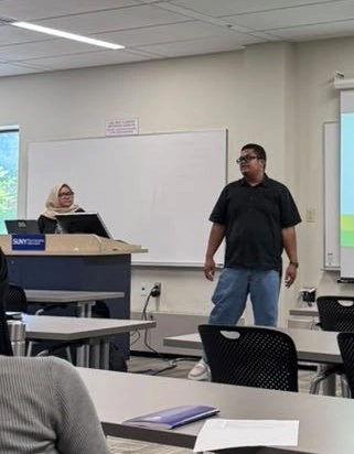Bawa Riset Carbon Recovery ke Amerika Serikat, Dr. Adri Huda, S.Si Dosen Teknik Pertambangan FT USU Tampil di Forum Internasional SUNY