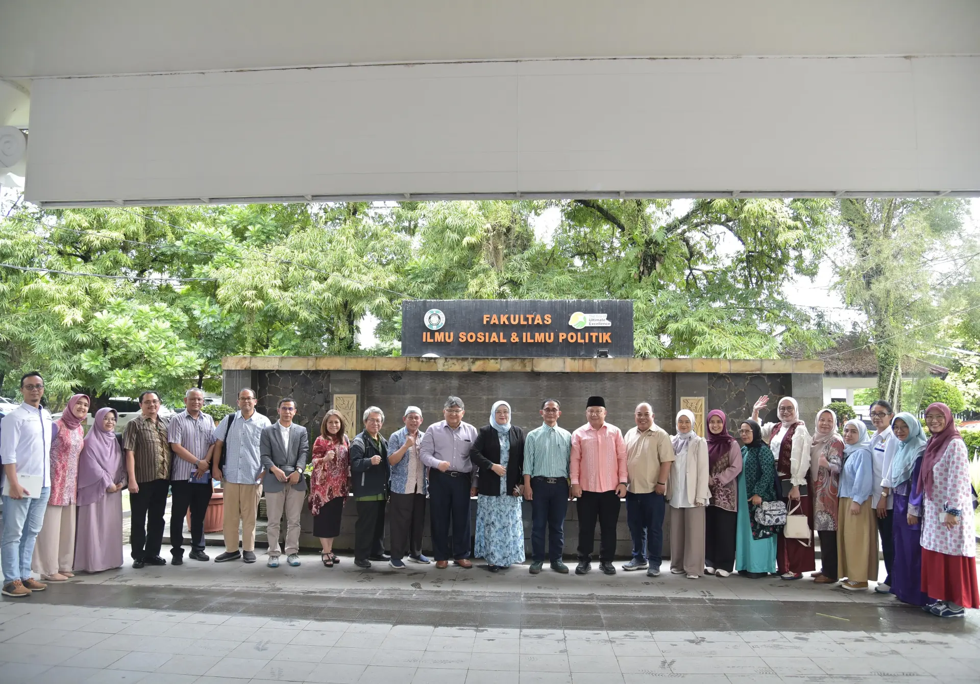 Senat Akademik USU Gelar Kunjungan Monitoring Akademik di FISIP USU