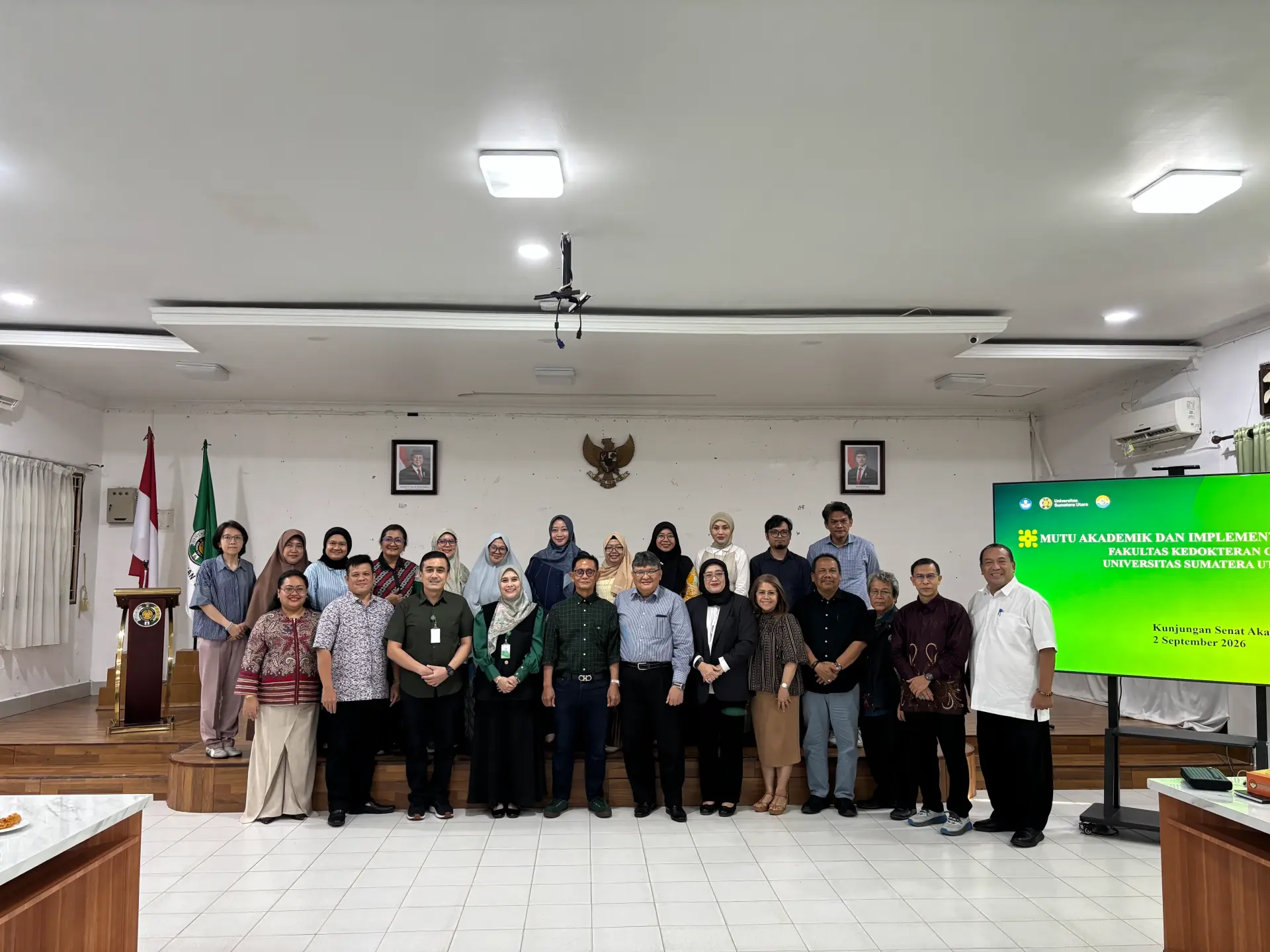 Senat Akademik USU Kunjungi FKG USU, Perkuat Sinergi dan Tata Kelola Akademik