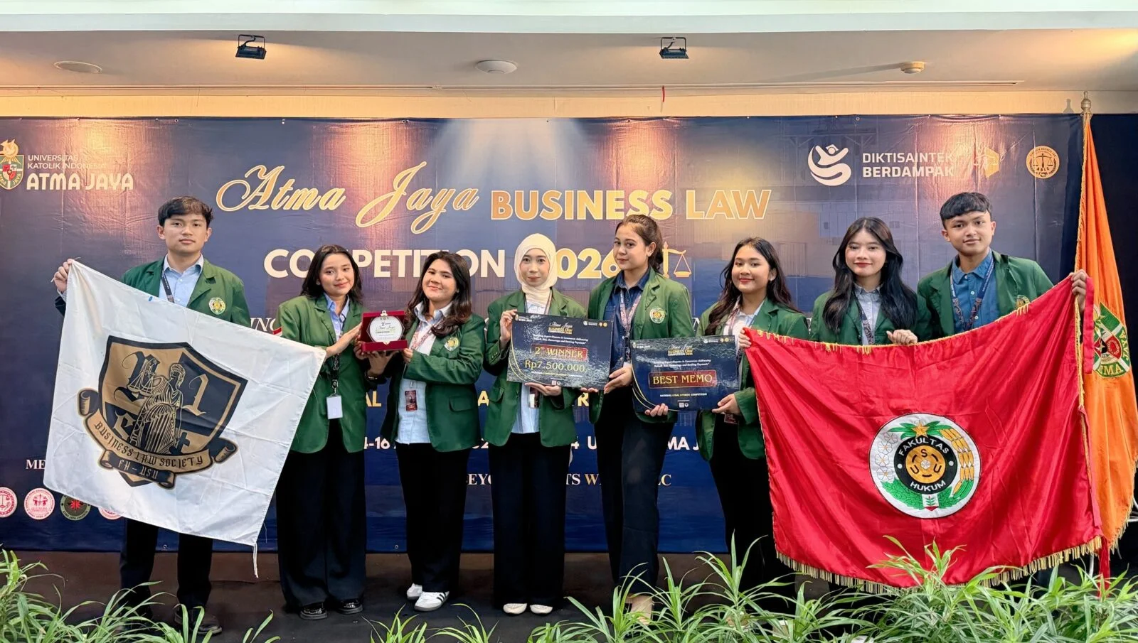 Mahasiswa FH USU Raih Dua Prestasi pada ABLC 2026
