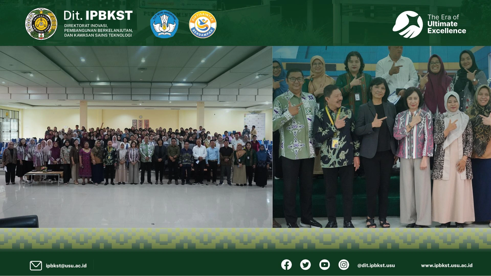 Literasi Regulasi Obat, Suplemen Kesehatan, dan Kosmetik, Direktorat IPBKST USU Bersama BPOM RI Tingkatkan Pemahaman Sivitas Akademika