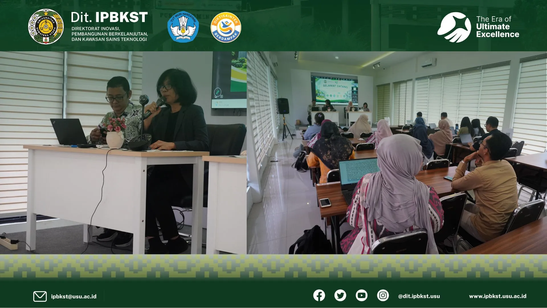 Direktorat IPBKST USU Fasilitasi FGD Bersama BPOM RI Bahas Hilirisasi Produk Kosmetik, Makanan, dan Farmasi